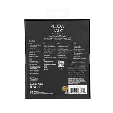 Кліторальний вібратор Pillow Talk Secrets - Playful - Clitoral Vibrator, гнучкі "вушка" SO8245 фото