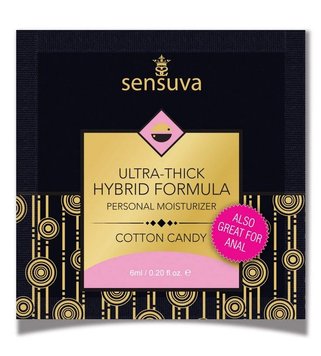 Пробник Sensuva - Ultra-Thick Hybrid Formula Cotton Candy (6 мл)