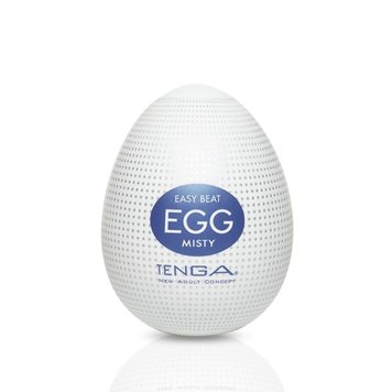 Фото 【Мастурбатор-яйце Tenga Egg Misty (туманний)】 артикул 【E23734】 для покупки в сексшопі FunLove