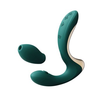 Вібратор Zalo – Talis G-Spot PulseWave Vibrator Turquoise Green