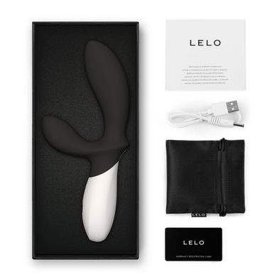 Масажер простати LELO Loki Wave 2 Black, 2 мотори, манливий рух + вібрація SO8087 фото