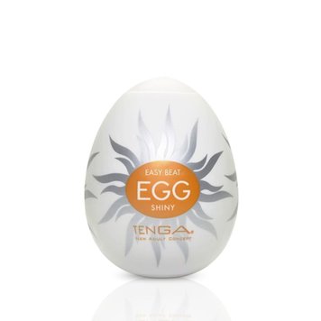 Фото 【Мастурбатор-яйце Tenga Egg Shiny (сонячний)】 артикул 【E24241】 для покупки в сексшопі FunLove