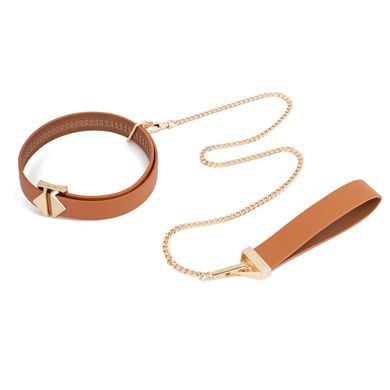 Поводок LOCKINK Tied Collar with Leash Set - Brown