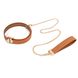 Повідець LOCKINK Tied Collar with Leash Set - Brown