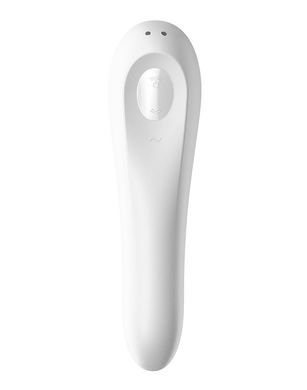 Смарт-вибратор и вакуумный стимулятор 2в1 Satisfyer Dual Pleasure White