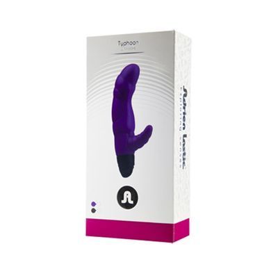 Фото 【Вібратор рельєфний Adrien Lastic Typhoon Purple зі стимуляцією точки G, два мотора】 артикул 【AD10803】 для покупки у FunLove