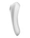 Смарт-вибратор и вакуумный стимулятор 2в1 Satisfyer Dual Pleasure White