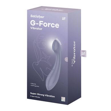 Вибратор для точки G Satisfyer G-Force Violet, 10 режимов + 5 уровней интенсивности