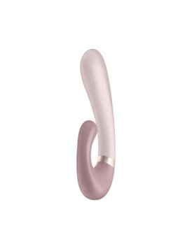 Смарт вібратор-кролик із підігрівом Satisfyer Heat Wave Mauve (мя'та упаковка!!!)