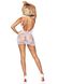 Ажурное платье-сетка Leg Avenue Lace mini dress with cut-outs White, one size SO7961 фото 3