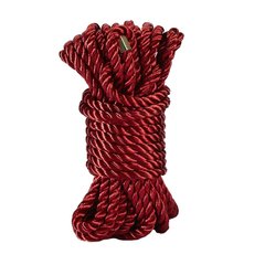 Роскошная веревка для Шибари Zalo Bondage Rope Red SO8235 фото