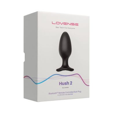 Анальна смарт-вібропробка Lovense Hush 2, розмір L SO6983 фото