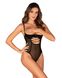 Боді Obsessive Roxelia crotchless teddy XS/S