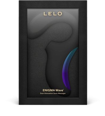 Кліторально-вагінальний звуковий стимулятор LELO Enigma WAVE Black