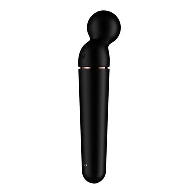 Вібромасажер Satisfyer Planet Wand-er Black/Rosegold, дуже потужний, бездротовий