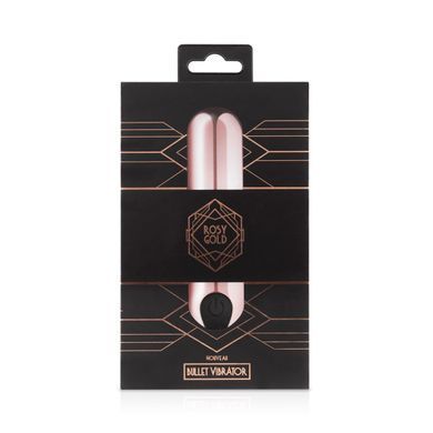 Фото 【Вибропуля Rosy Gold &mdash; Nouveau Bullet Vibrator, перезаряжаемая】 артикул 【SO4593】 для покупки на FunLove