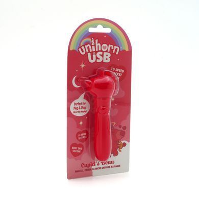 Фото 【Вибратор-единорожка Unihorn USB Bullet &ndash; Cupid's Beau, вибропуля, USB-зарядка, 10 режимов】 артикул 【SX2861】 для покупки на FunLove