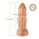 Силиконовый дилдо Hismith Slightly Curved Silicone Dildo Monster Series