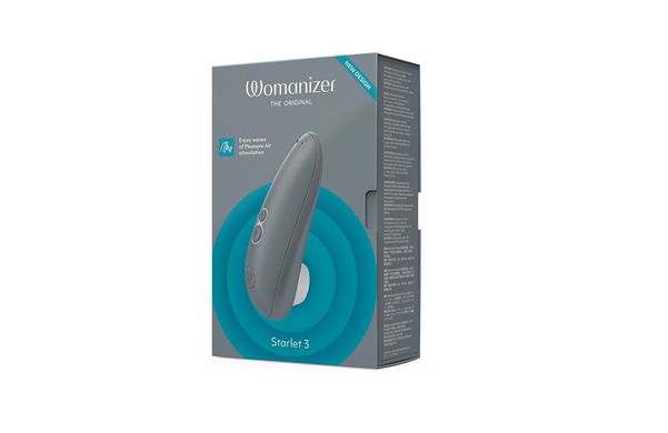 Вакуумный клиторальный стимулятор Womanizer Starlet 3 GREY