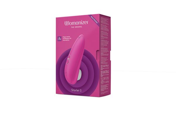 Вакуумный клиторальный стимулятор Womanizer Starlet 3 PINK