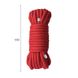 Веревка для BDSM MAI Bondage Rope Red, длина 10 м, диаметр 6,5 мм, полиэстер SO6574 фото 2